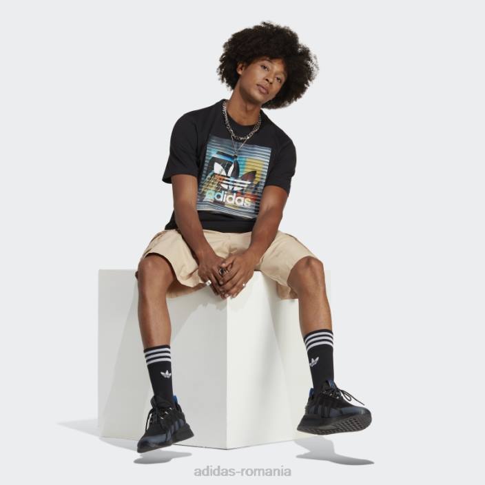 Adidas grafică off the grid tee negru bărbați negru 2JBN5059