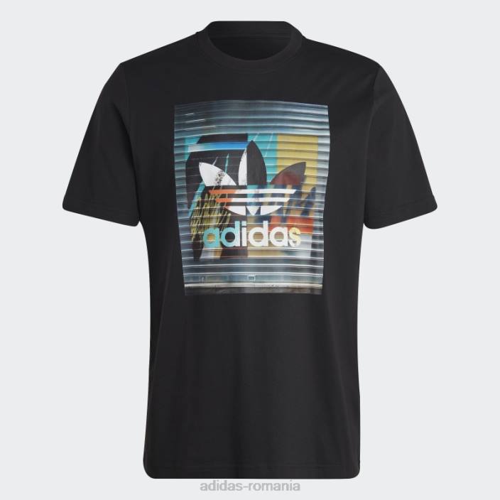 Adidas grafică off the grid tee negru bărbați negru 2JBN5059