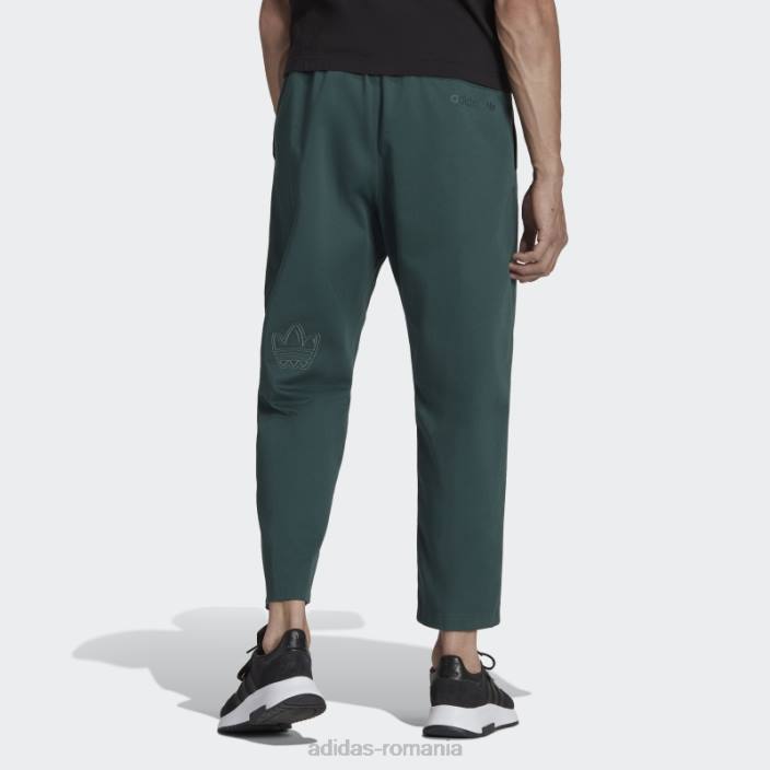 Adidas grafică pantaloni chino campus verde mineral bărbați verde mineral 2JBN7142