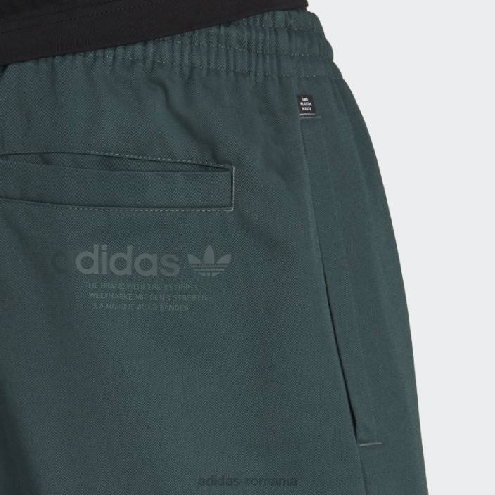 Adidas grafică pantaloni chino campus verde mineral bărbați verde mineral 2JBN7142