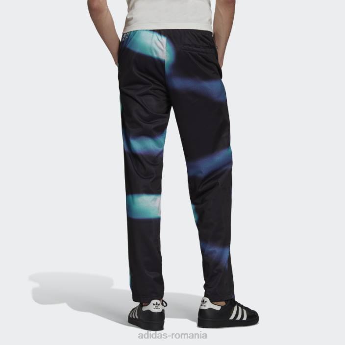 Adidas grafică y2k pantaloni de trening negru bărbați papură neagră/mentă 2JBN15025