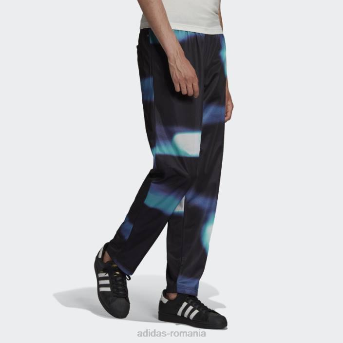 Adidas grafică y2k pantaloni de trening negru bărbați papură neagră/mentă 2JBN15025