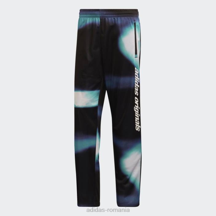 Adidas grafică y2k pantaloni de trening negru bărbați papură neagră/mentă 2JBN15025