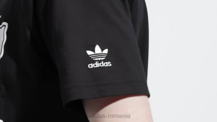 Adidas grafica hack the elite tee negru bărbați negru 2JBN6476
