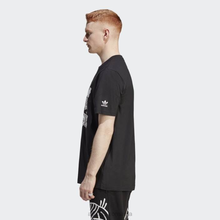 Adidas grafica hack the elite tee negru bărbați negru 2JBN6476