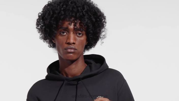 Adidas graphics hack the elite hoodie adidas negru bărbați negru 2JBN6300