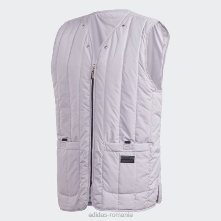 Adidas gri glorie r.y.v. vestă de modă bărbați gri glorie 2JBN15113
