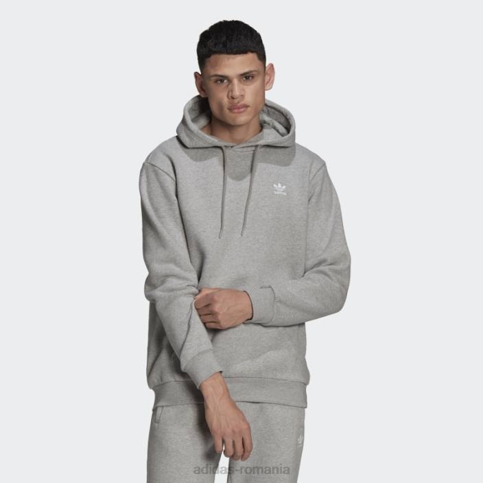 Adidas gri mediu adicolor essentials trefoil hanora adidas bărbați gri mediu 2JBN1233