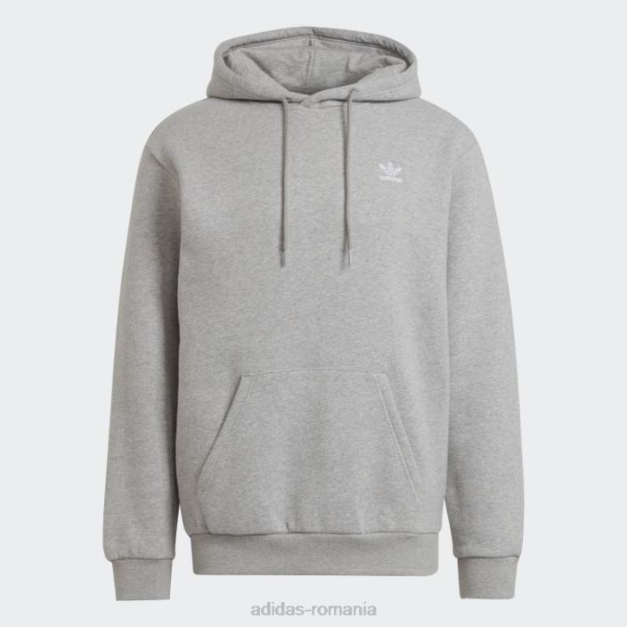Adidas gri mediu adicolor essentials trefoil hanora adidas bărbați gri mediu 2JBN1233