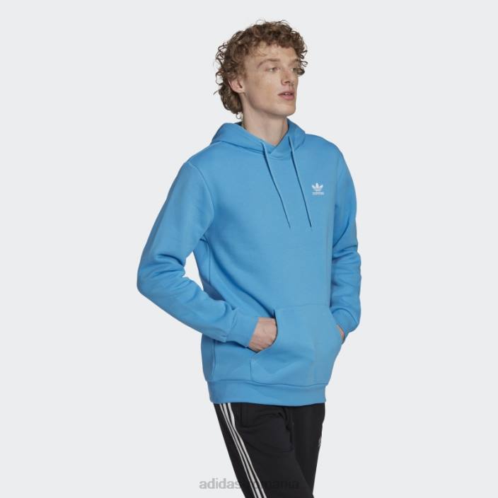 Adidas hanoraș adicolor essentials trefoil albastru bărbați albastru 2JBN6890