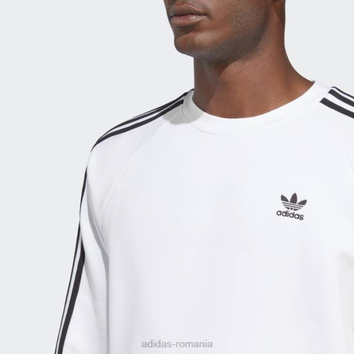 Adidas hanorac adicolor classics cu 3 dungi alb adidas bărbați alb 2JBN4914