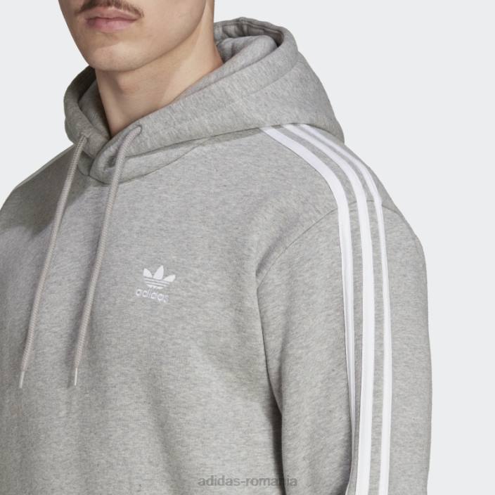 Adidas hanorac adicolor classics cu 3 dungi gri mediu adidas bărbați gri mediu 2JBN4884