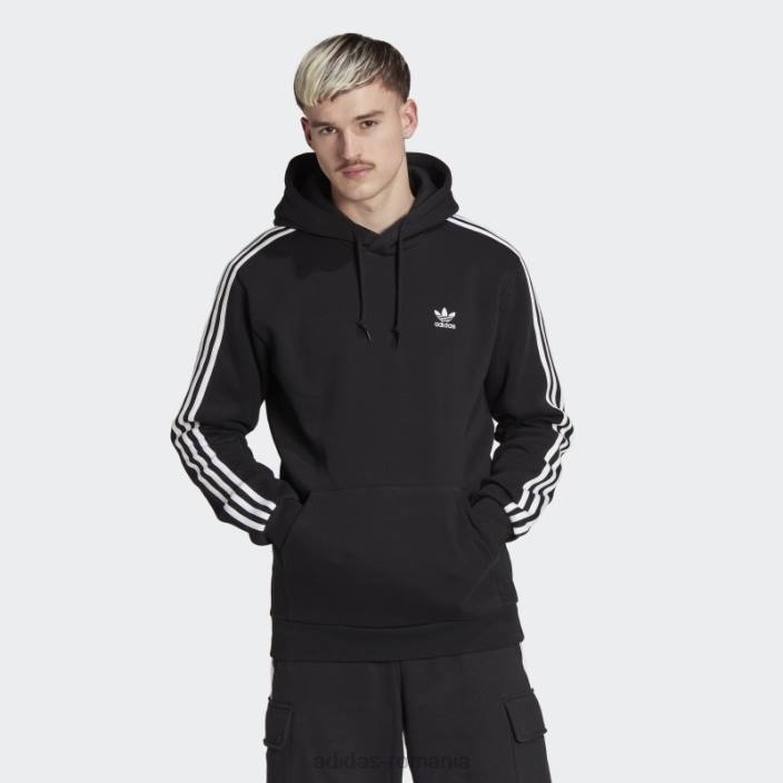 Adidas hanorac adicolor classics cu 3 dungi negru adidas bărbați negru 2JBN4872