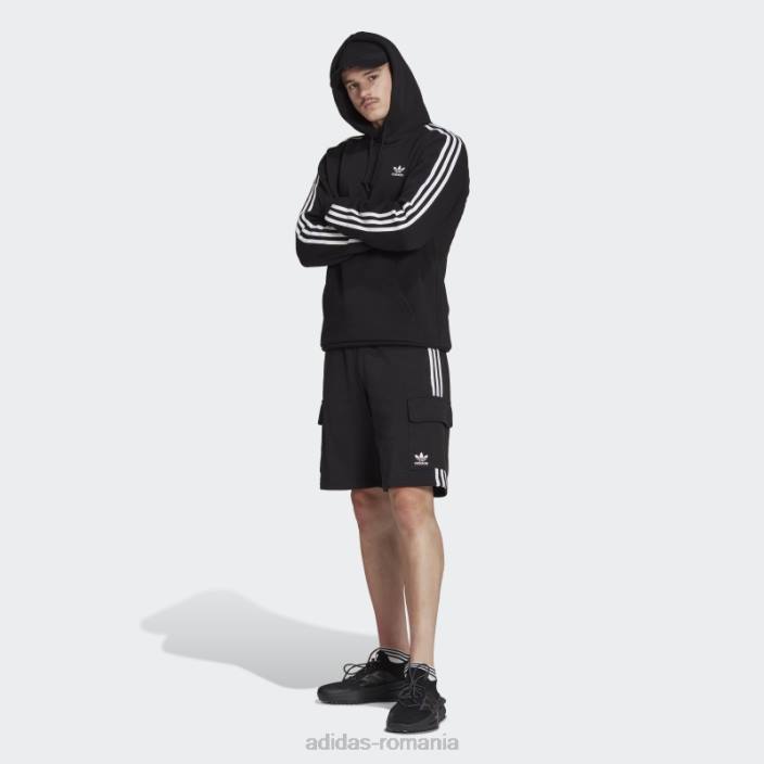 Adidas hanorac adicolor classics cu 3 dungi negru adidas bărbați negru 2JBN4872