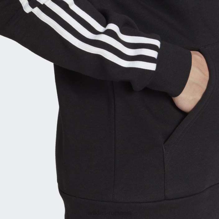 Adidas hanorac adicolor classics cu 3 dungi negru adidas bărbați negru 2JBN4872