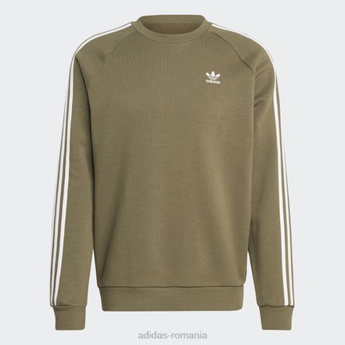 Adidas hanorac adicolor classics cu 3 dungi olive adidas bărbați măsline 2JBN5814
