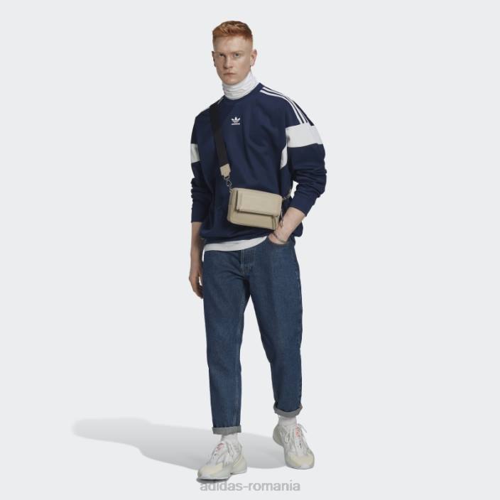 Adidas hanorac adicolor classics cu linie de tăiere pentru echipaj noapte indigo adidas bărbați indigo de noapte 2JBN5670