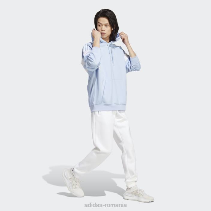 Adidas hanorac adicolor classics cut line albastru alba bărbați zori albastre 2JBN5522