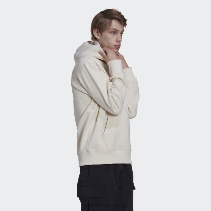 Adidas hanorac adicolor contempo alb bărbați alb 2JBN5341