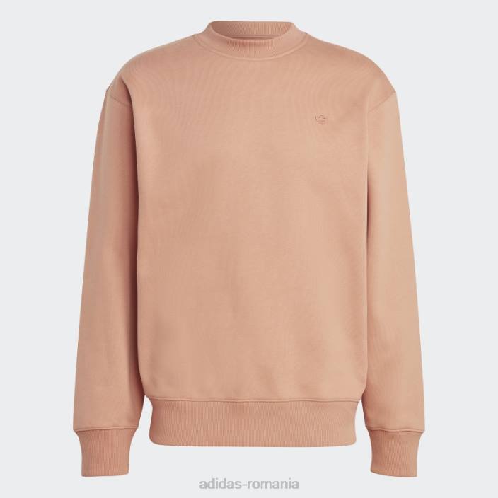 Adidas hanorac adicolor contempo crew argilă bărbați lut 2JBN14509
