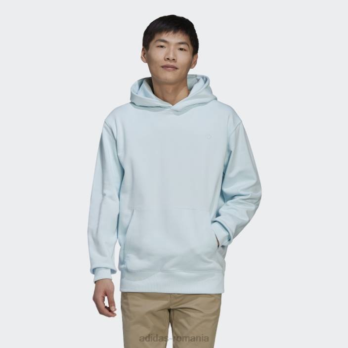 Adidas hanorac adicolor contempo french terry albastru bărbați albastru 2JBN1634