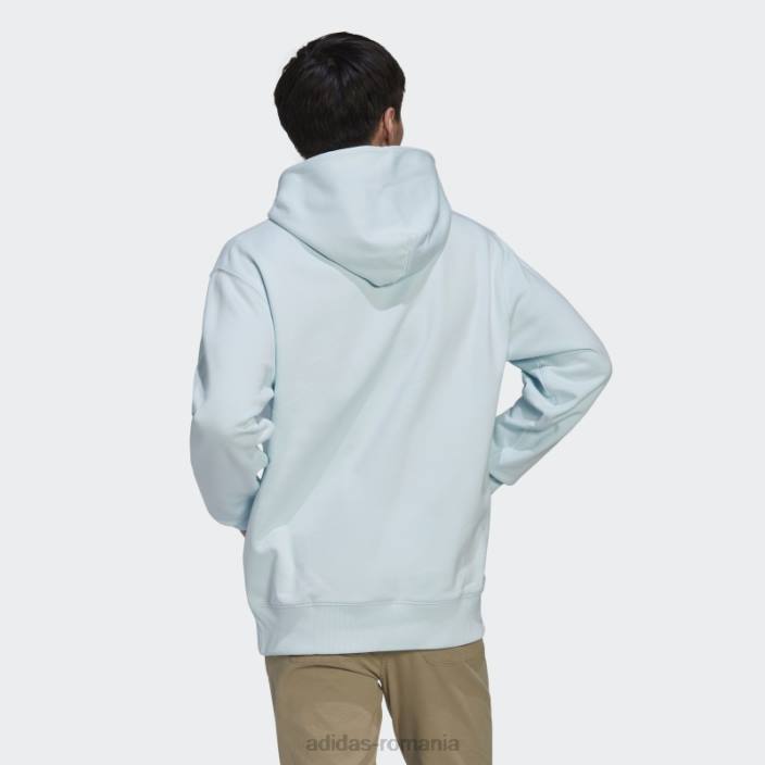 Adidas hanorac adicolor contempo french terry albastru bărbați albastru 2JBN1634