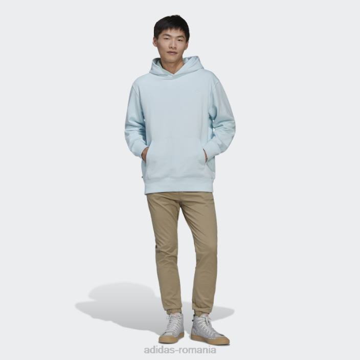 Adidas hanorac adicolor contempo french terry albastru bărbați albastru 2JBN1634