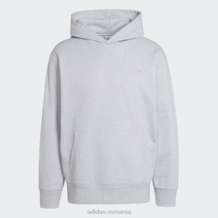 Adidas hanorac adicolor contempo gri deschis heather bărbați erica gri deschis 2JBN4904