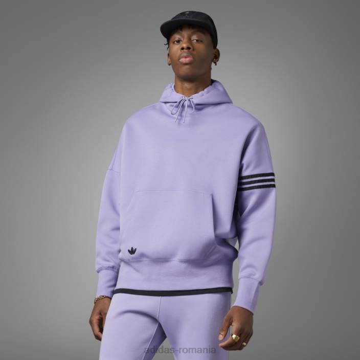 Adidas hanorac adicolor neuclassics lila adidas bărbați liliac 2JBN4830