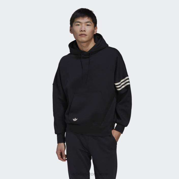 Adidas hanorac adicolor neuclassics negru adidas bărbați negru 2JBN7008