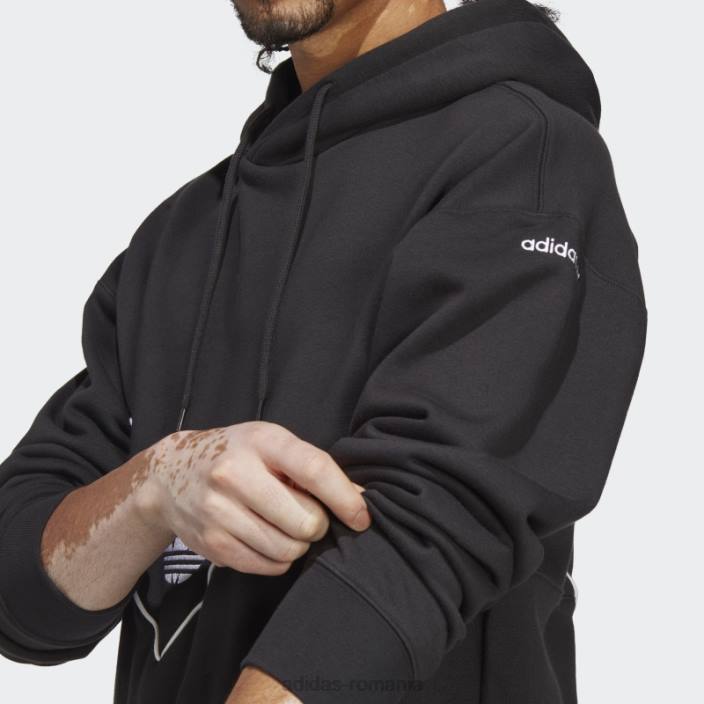 Adidas hanorac adicolor seasonal archive negru bărbați negru 2JBN4976