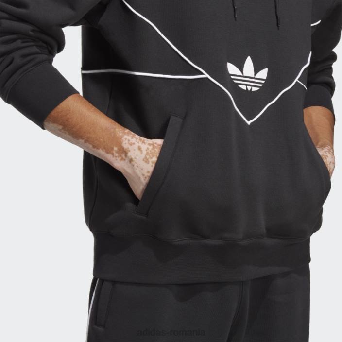 Adidas hanorac adicolor seasonal archive negru bărbați negru 2JBN4976