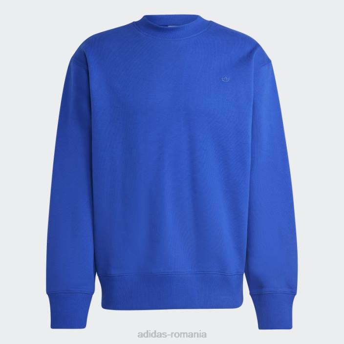 Adidas hanorac albastru adicolor contempo crew french terry bărbați albastru 2JBN928