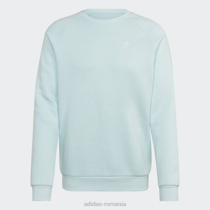 Adidas hanorac albastru adicolor essentials trefoil crewgate adidas bărbați albastru 2JBN6891