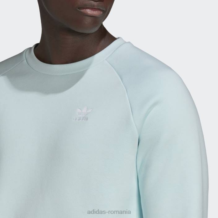Adidas hanorac albastru adicolor essentials trefoil crewgate adidas bărbați albastru 2JBN6891