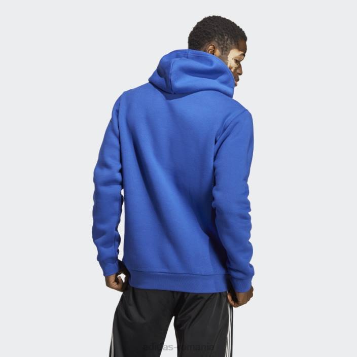 Adidas hanorac albastru trefoil essentials adidas bărbați albastru 2JBN6693