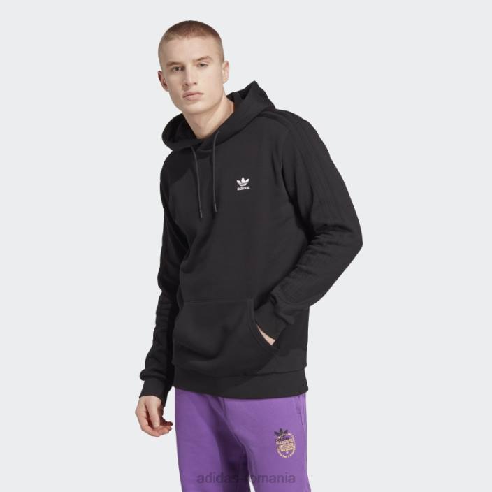 Adidas hanorac cu grafică neagră new age bărbați negru 2JBN14470