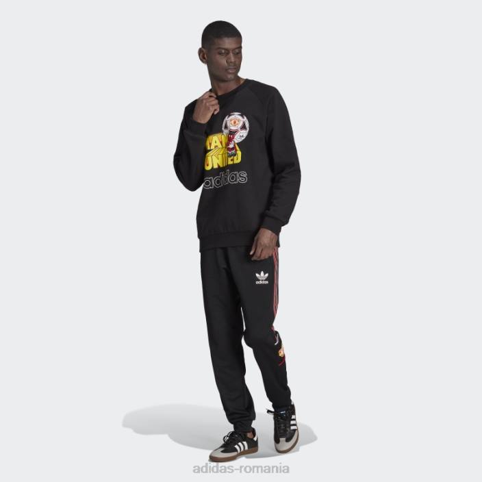 Adidas hanorac grafic manchester united negru bărbați negru 2JBN14701