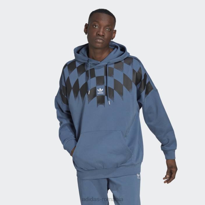 Adidas hanorac grafic steel hot rekive bărbați oţel 2JBN14783