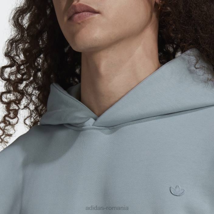 Adidas hanorac gri adicolor trefoil bărbați gri 2JBN1583
