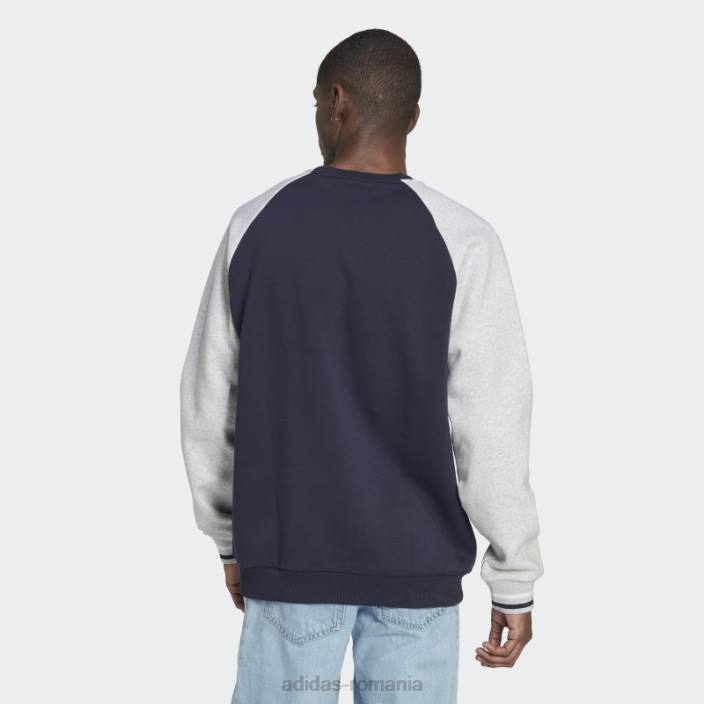 Adidas hanorac ink varsity crewgate bărbați cerneală 2JBN1228