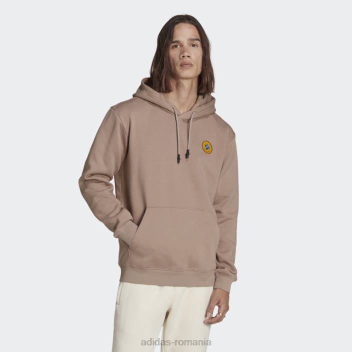 Adidas hanorac maro calcaros Wander hour bărbați maro cretos 2JBN15256