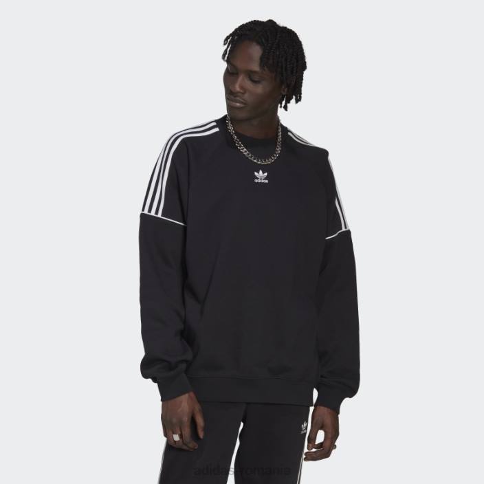 Adidas hanorac negru rekive crew fashion bărbați negru 2JBN5303