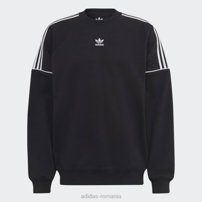 Adidas hanorac negru rekive crew fashion bărbați negru 2JBN5303