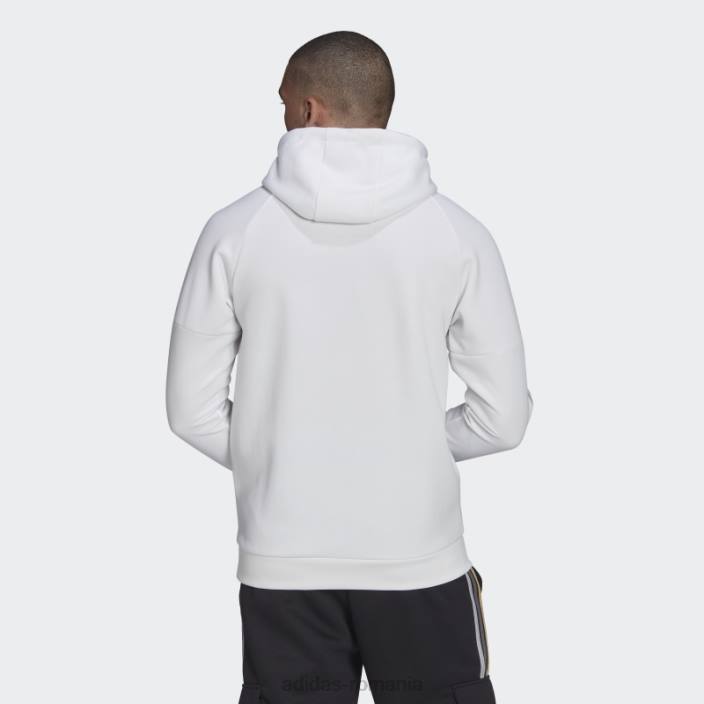 Adidas hanorac pulover alb chile 20 bărbați alb 2JBN7007
