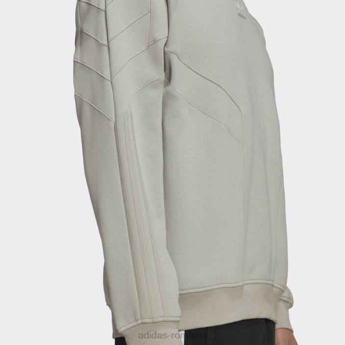Adidas hanorac rekive crew gri metalic fierbinte bărbați gri metal 2JBN14789