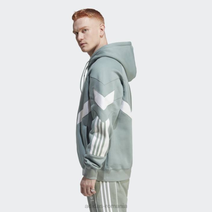 Adidas hanorac rekive fashion verde argintiu bărbați verde argintiu 2JBN5686