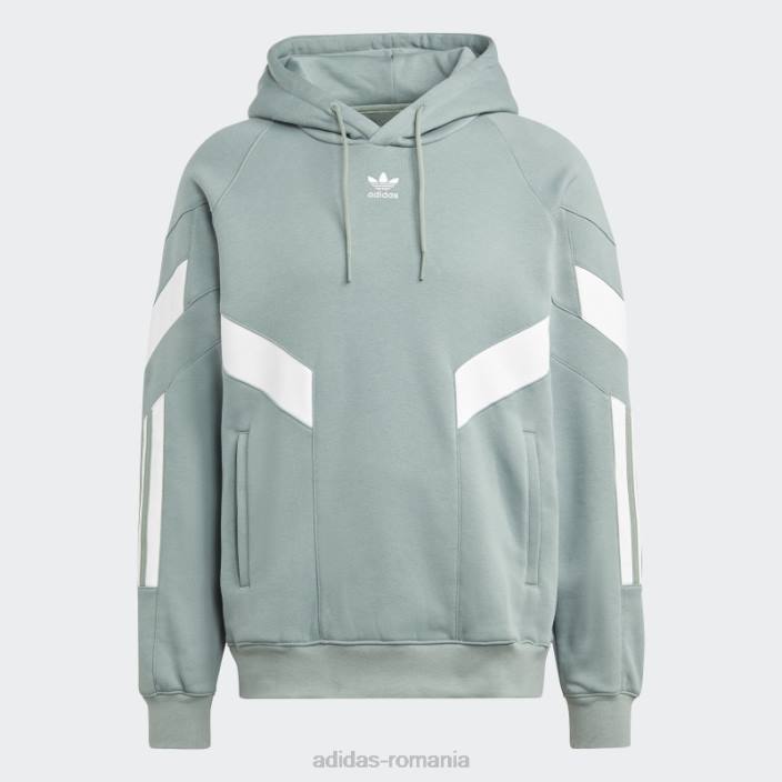 Adidas hanorac rekive fashion verde argintiu bărbați verde argintiu 2JBN5686