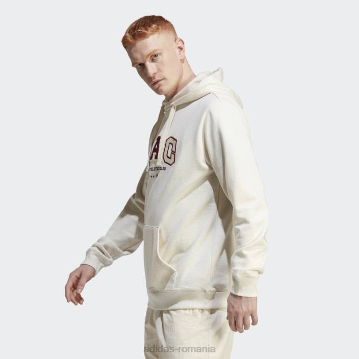 Adidas hanorac rifta metro aac alb bărbați alb 2JBN5426