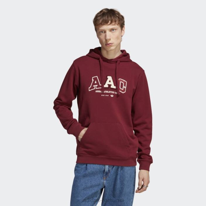 Adidas hanorac rifta metro aac roșu fashion bărbați roșu 2JBN6168